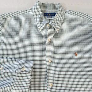 Ralph Lauren Long Sleeve Check Shirt Color Pony Logo